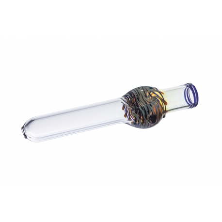 Steamroller Pipe with a Large Blue Bowl