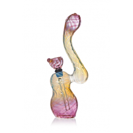 Gold and Silver Crystal Bubbler
