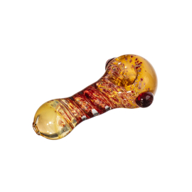 Thick Pyrex Pipe Red Buds