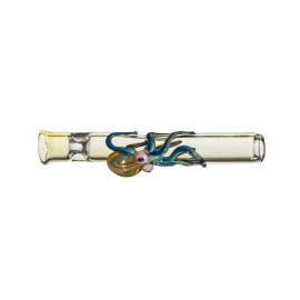 Hand Blown One Hitter Octopus