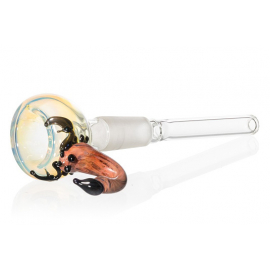Glass on Glass Scorpion Bowl/Slider 14.5 mm