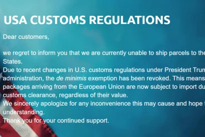 USA Customs Regulations